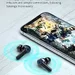 Casti wireless Bluetooth M19 TWS pentru gaming